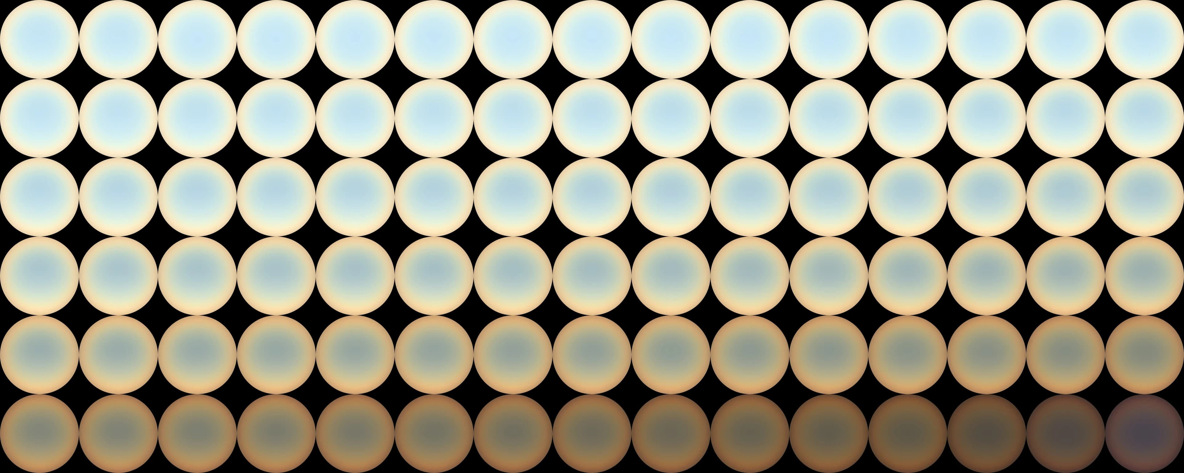 Mars — Terraformed sky domes.