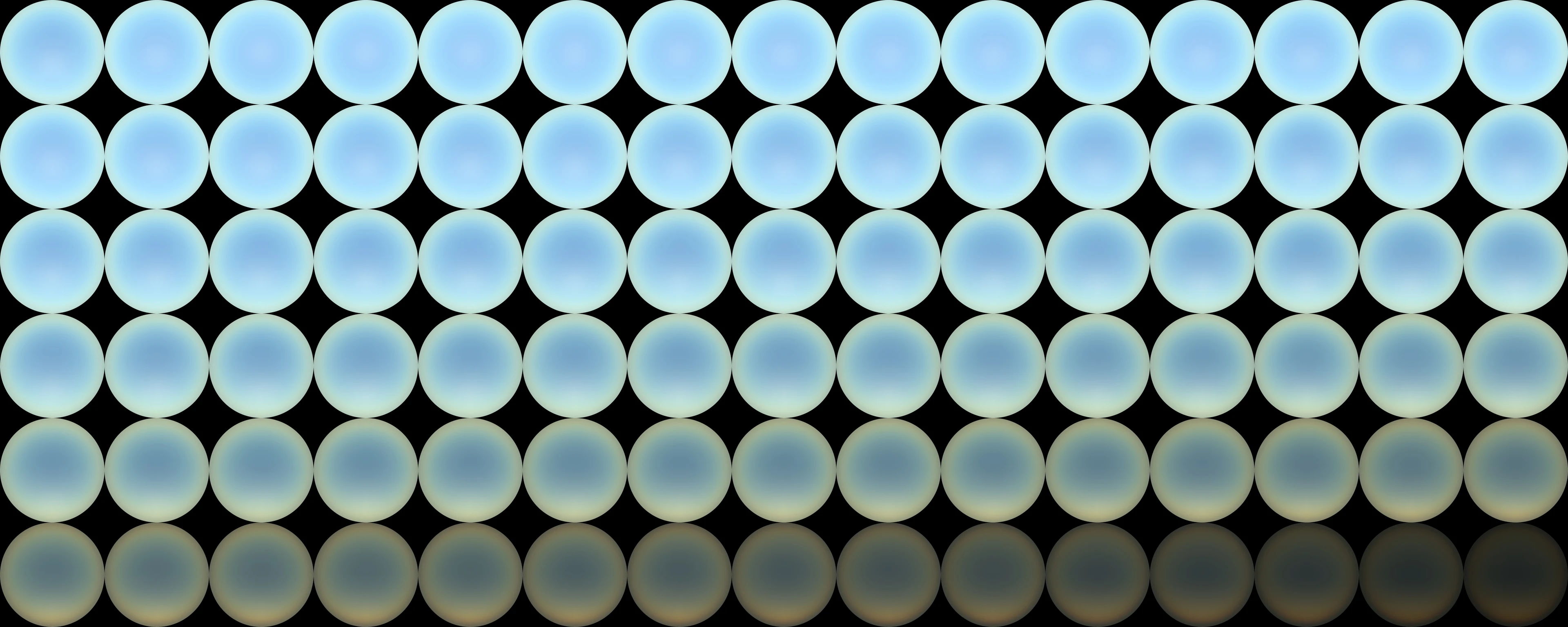 Uranus — Sky domes.